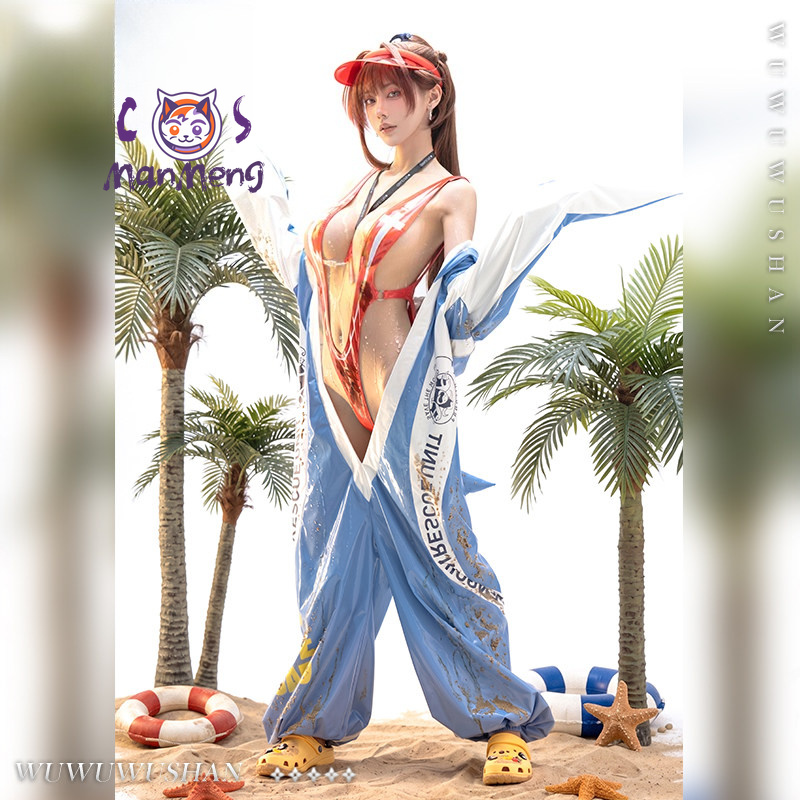 Anime Cosplay Jumpsuit - Marciana NIKKE Swimsuit Cosplay Costume Goddess