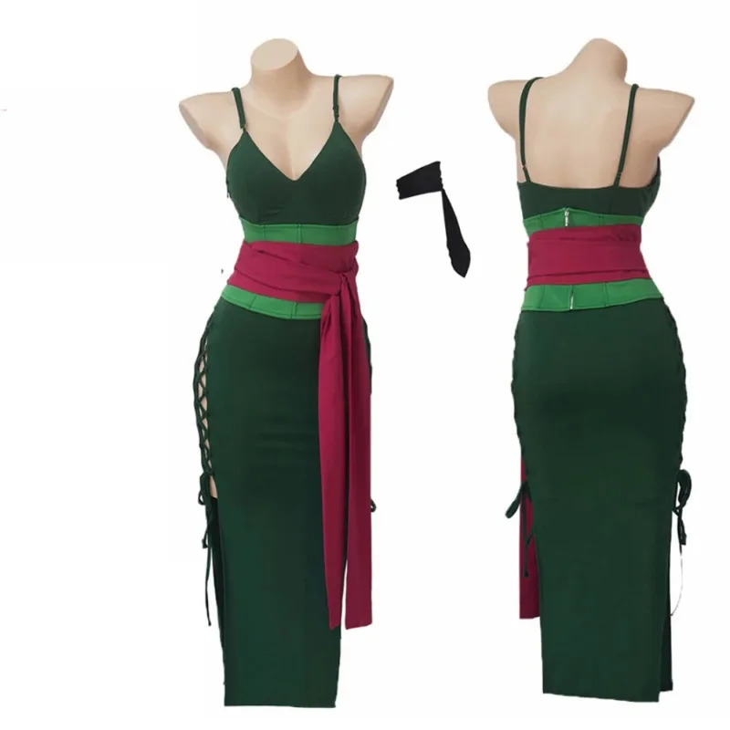 Anime Wano Country Roronoa Cos - Anime Zoro Cosplay Female ulasan dan harga