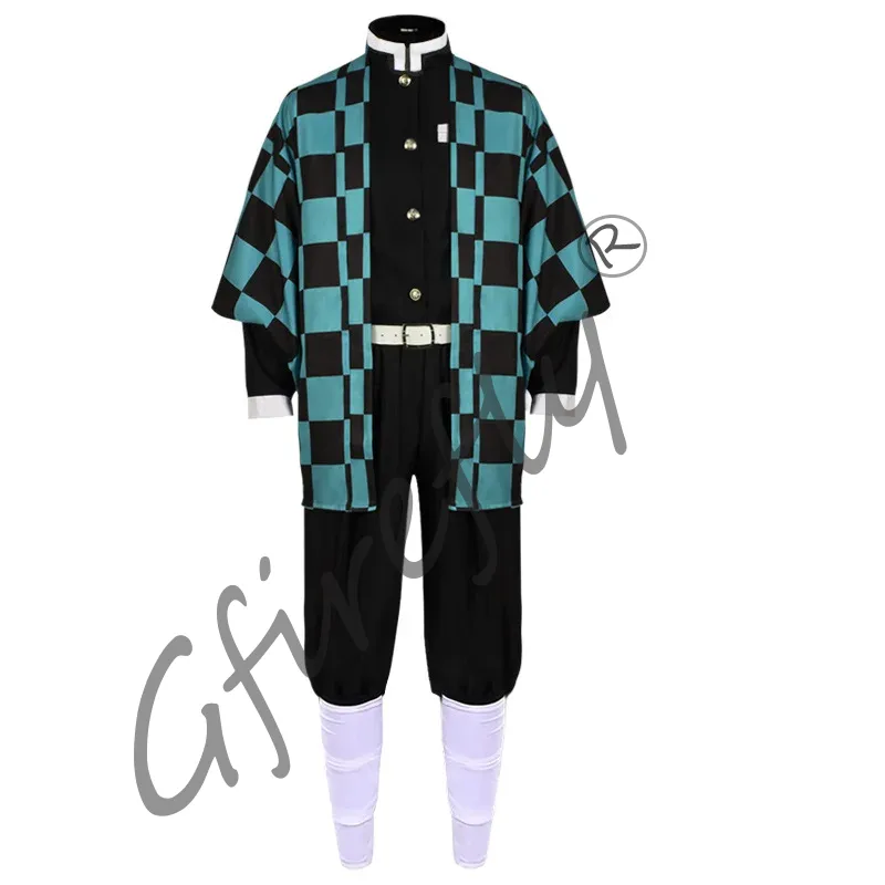 Kamado Tanjirou Cosplay Costum - Anime Cosplay With Mask ulasan dan harga