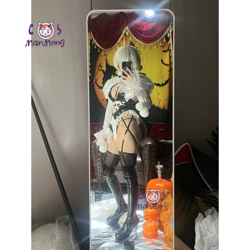 In stock YoRHa No. 2 Type B Co - Anime Cosplay Jumpsuit ulasan dan harga
