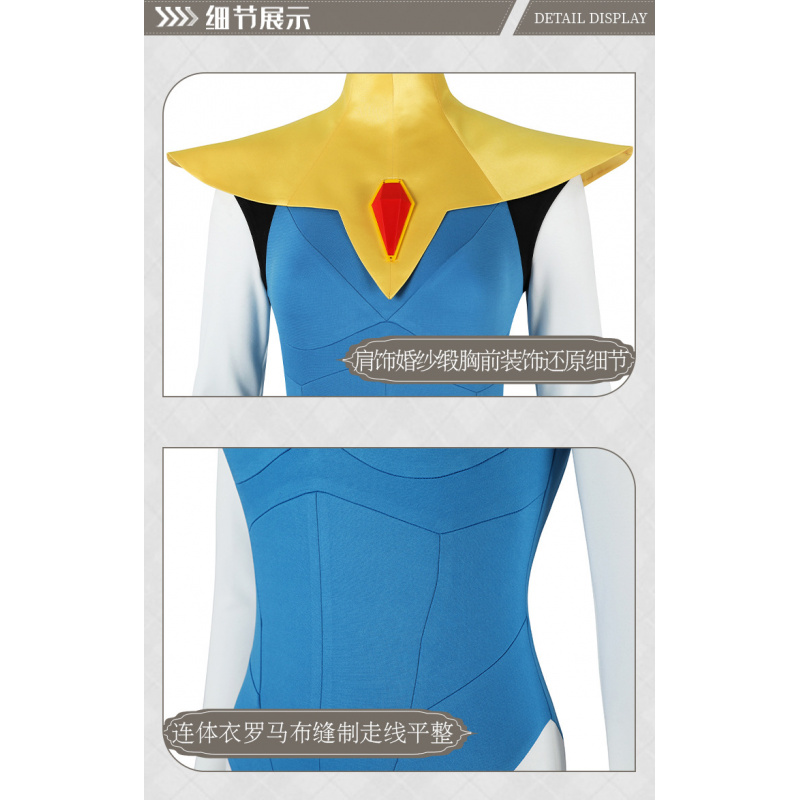 Blonde Blazer Game Dispatch Co - Anime Cosplay With Mask ulasan dan harga