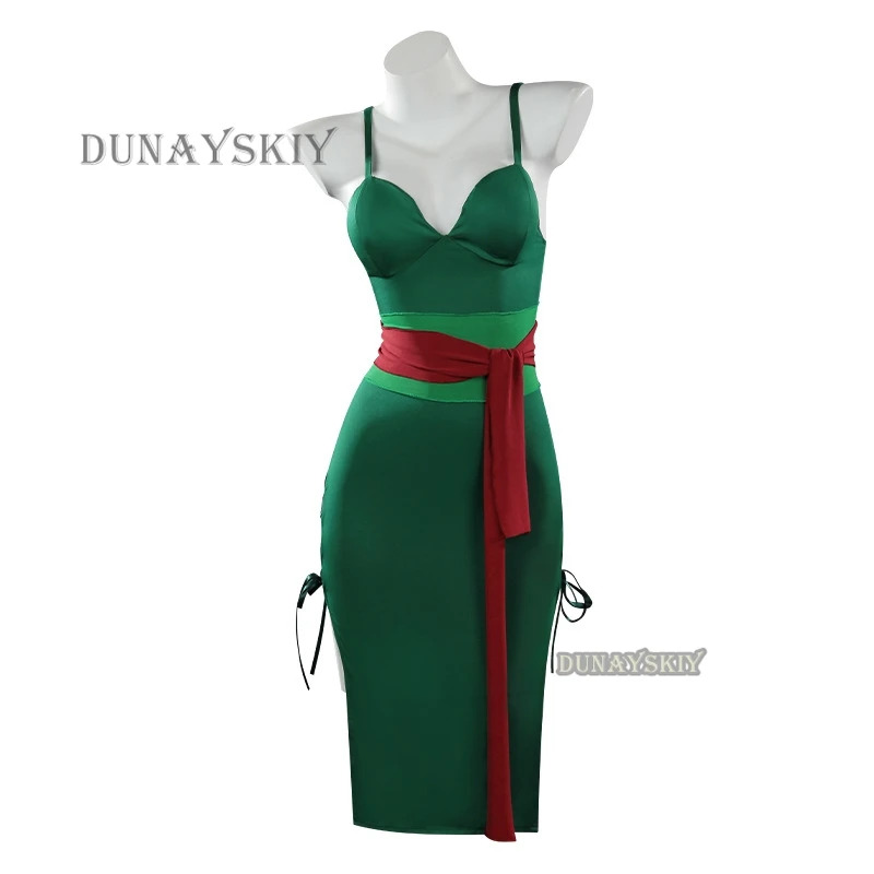 Anime Roronoa Zoro Cosplay Cos - Anime Zoro Cosplay Female ulasan dan harga