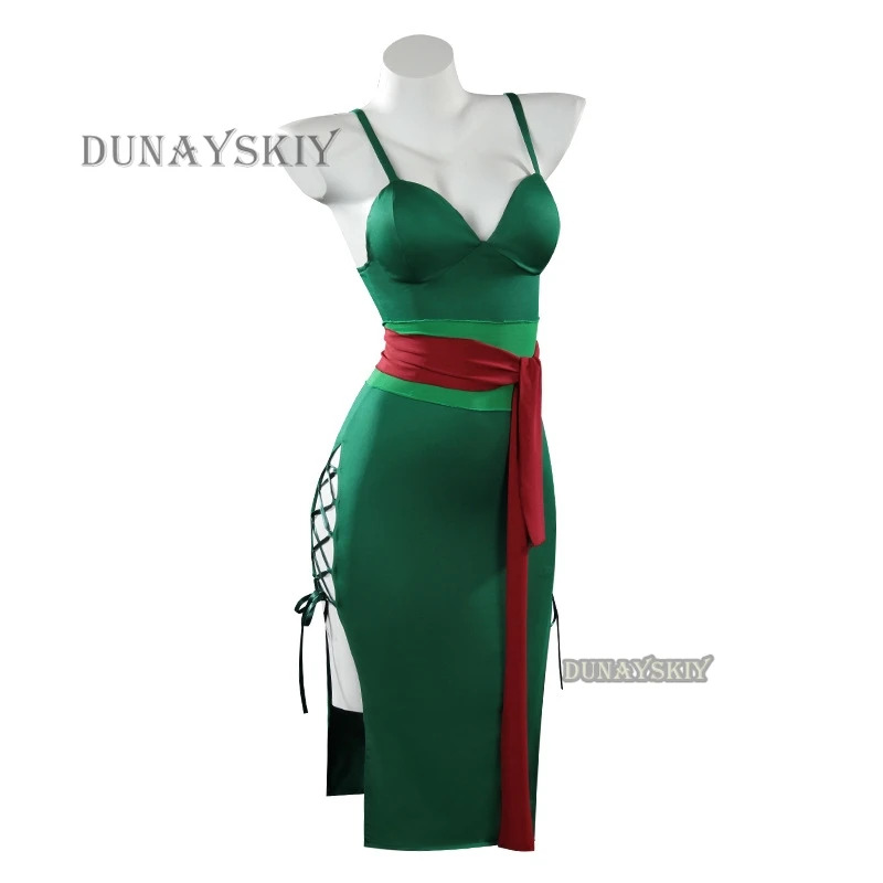 Anime Roronoa Zoro Cosplay Cos - Anime Zoro Cosplay Female ulasan dan harga