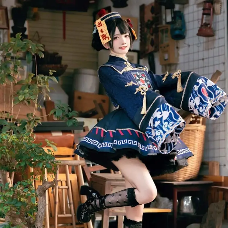 Lolita Chinese Style Sweet Dre - Anime Zombie Cosplay ulasan dan harga