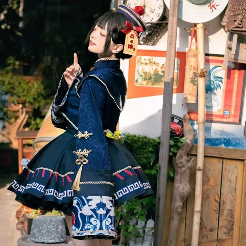 Lolita Chinese Style Sweet Dre - Anime Zombie Cosplay ulasan dan harga