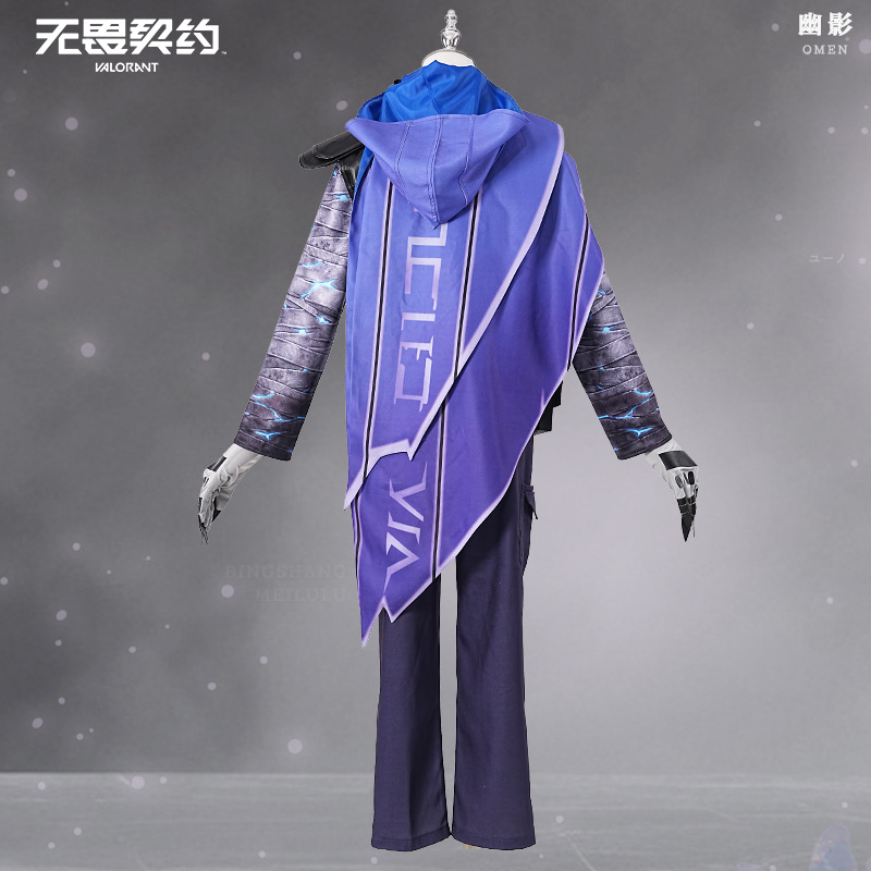 Game VALORANT Omen Cosplay Cos - Anime Cosplay With Mask ulasan dan harga
