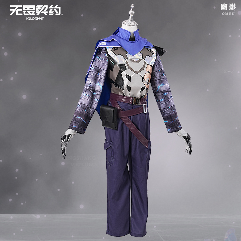 Game VALORANT Omen Cosplay Cos - Anime Cosplay With Mask ulasan dan harga