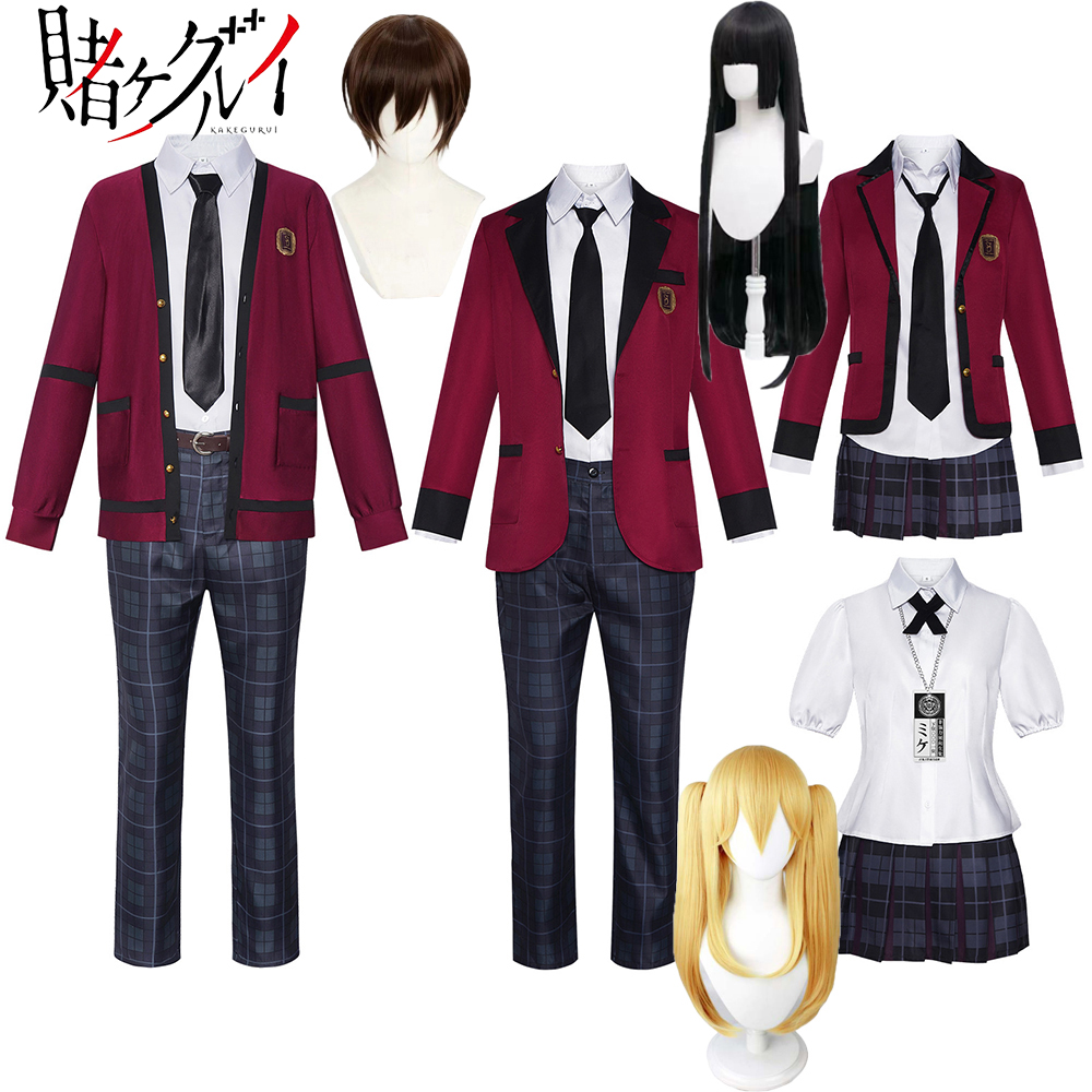 Jabami Yumeko Cosplay Anime Ka - Anime Cosplay Kakegurui ulasan dan harga