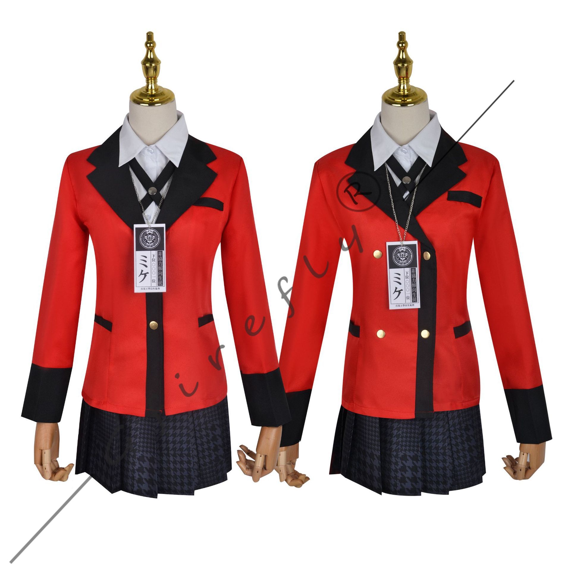 Kakegurui Cosplay Costume Jyab - Anime Cosplay Kakegurui ulasan dan harga