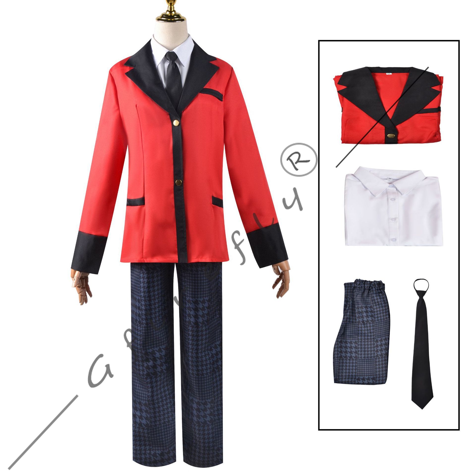 Kakegurui Cosplay Costume Jyab - Anime Cosplay Kakegurui ulasan dan harga