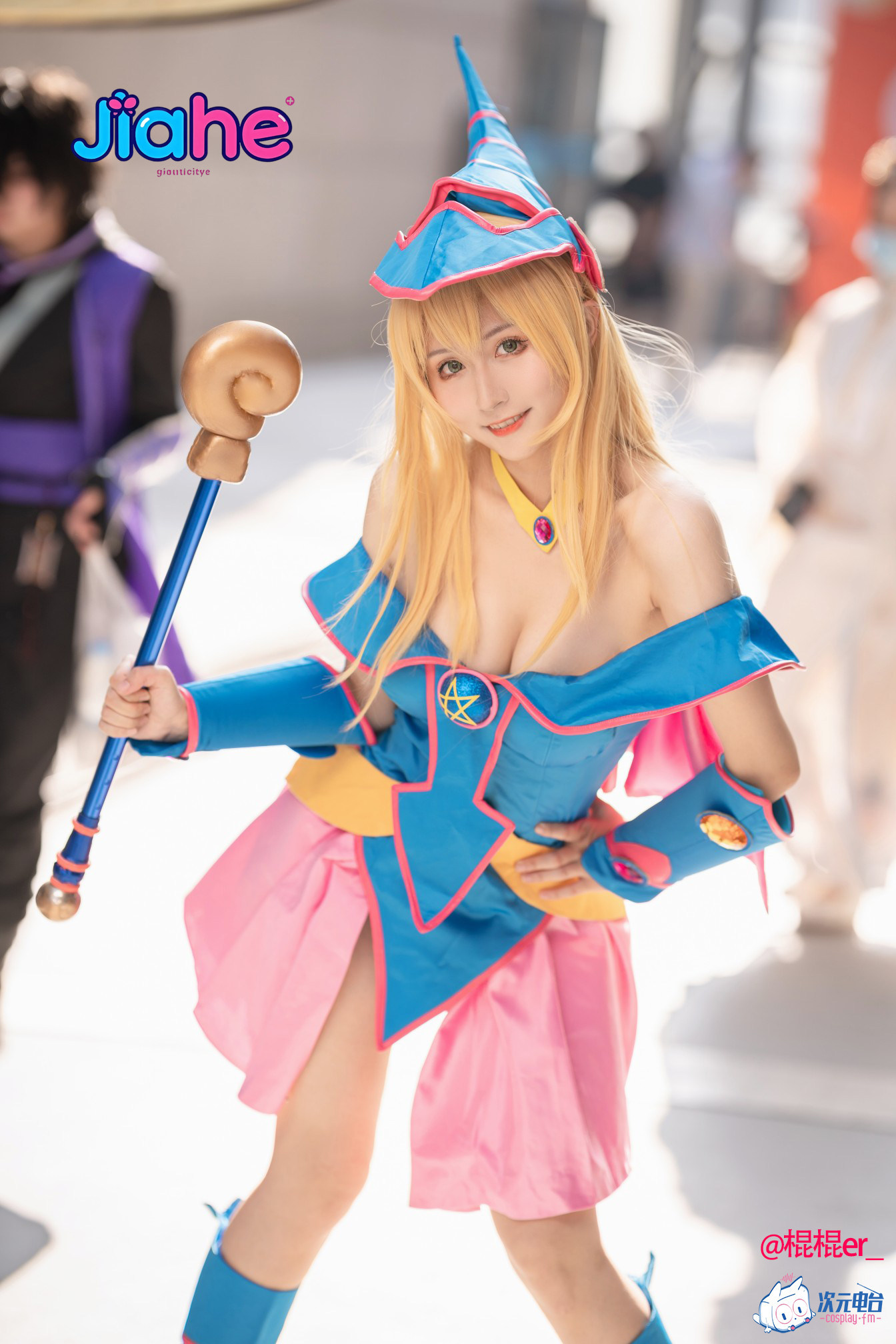 Dark Magician Girl Anime Yu-Gi - Anime Cosplay Jumpsuit ulasan dan harga