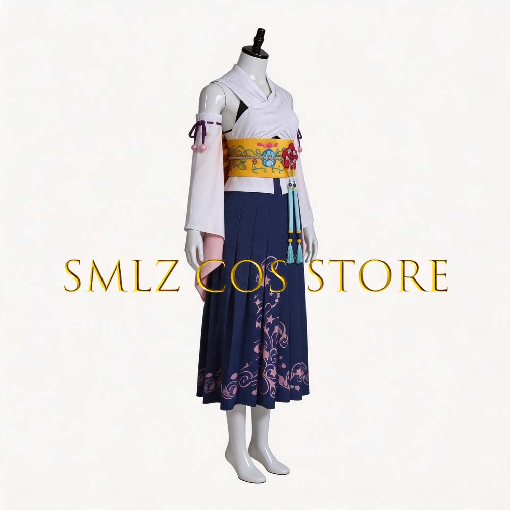 Smlz FFX Yuna Cosplay Anime FF - Anime Cosplay Ladies ulasan dan harga