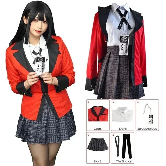 New Anime Kakegurui Cosplay Ja - Anime Cosplay Kakegurui ulasan dan harga