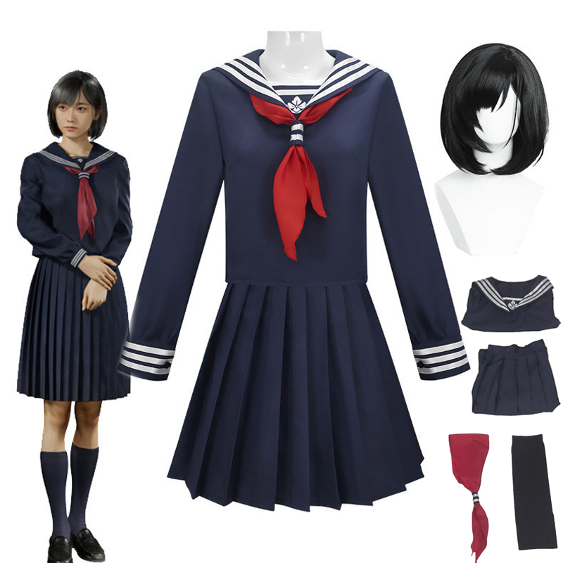 Hinako Shimizu Cosplay Costume - Anime Cosplay With Mask ulasan dan harga