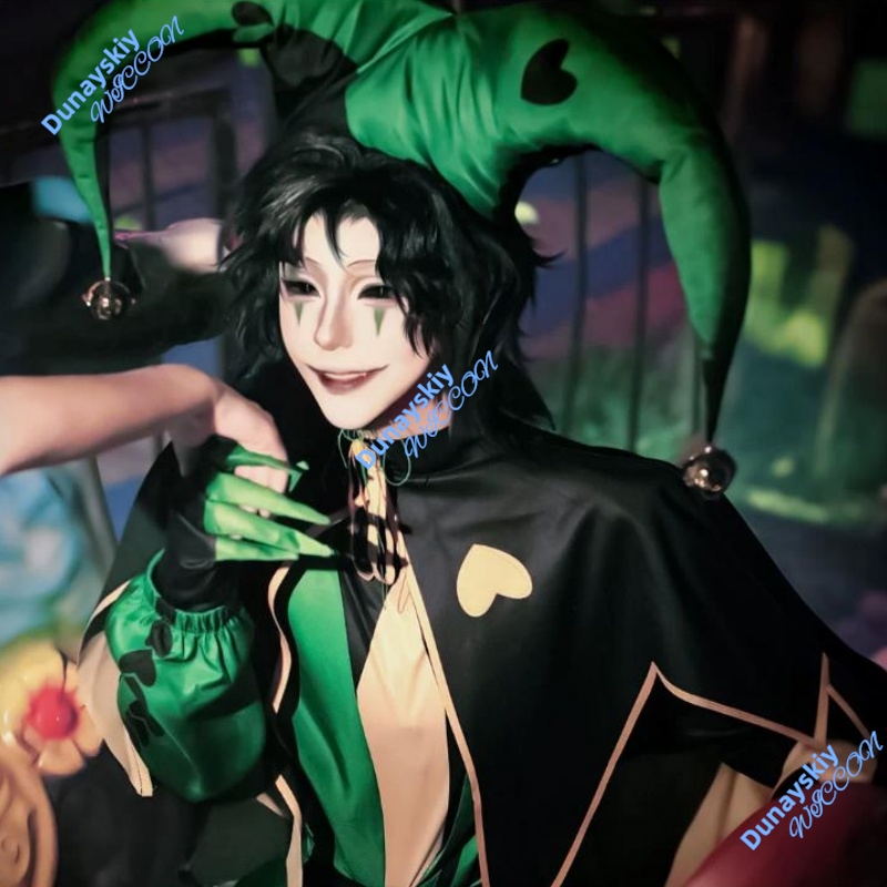 Mens Freak Circus Pierrot Clow - Anime Cosplay Expo 2025 ulasan dan harga
