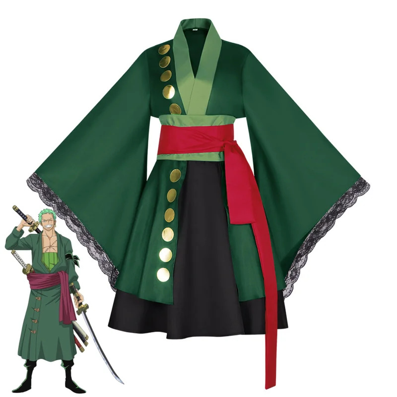 2025 aaa Anime Roronoa Zoro Co - Anime Zoro Cosplay Female ulasan dan harga