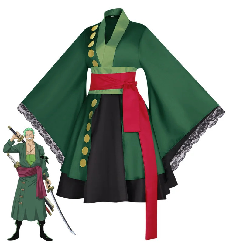 2025 aaa Anime Roronoa Zoro Co - Anime Zoro Cosplay Female ulasan dan harga