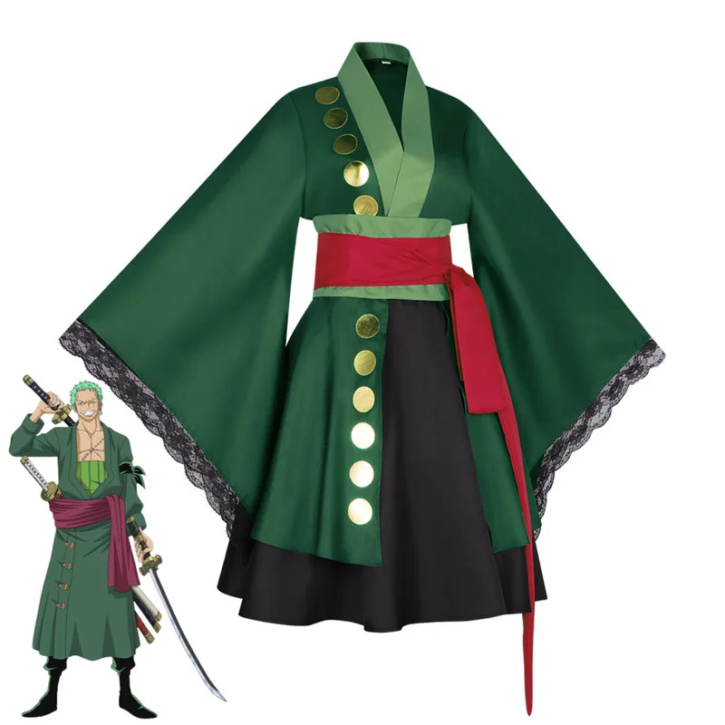 2025 aaa Anime Roronoa Zoro Co - Anime Zoro Cosplay Female ulasan dan harga