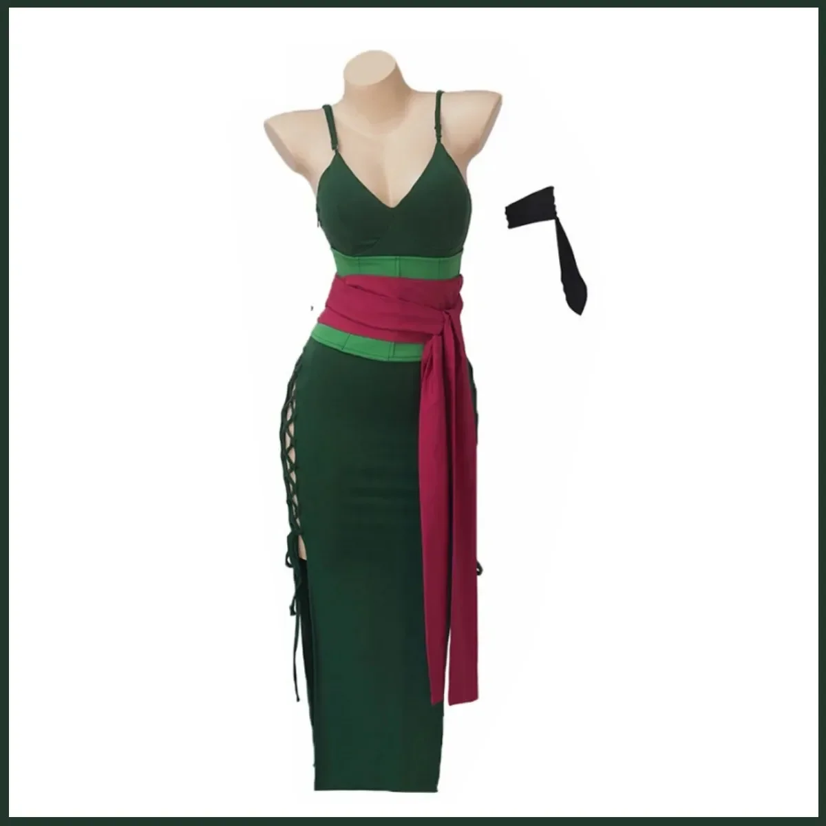 Anime Roronoa Zoro Cosplay Cos - Anime Zoro Cosplay Female ulasan dan harga