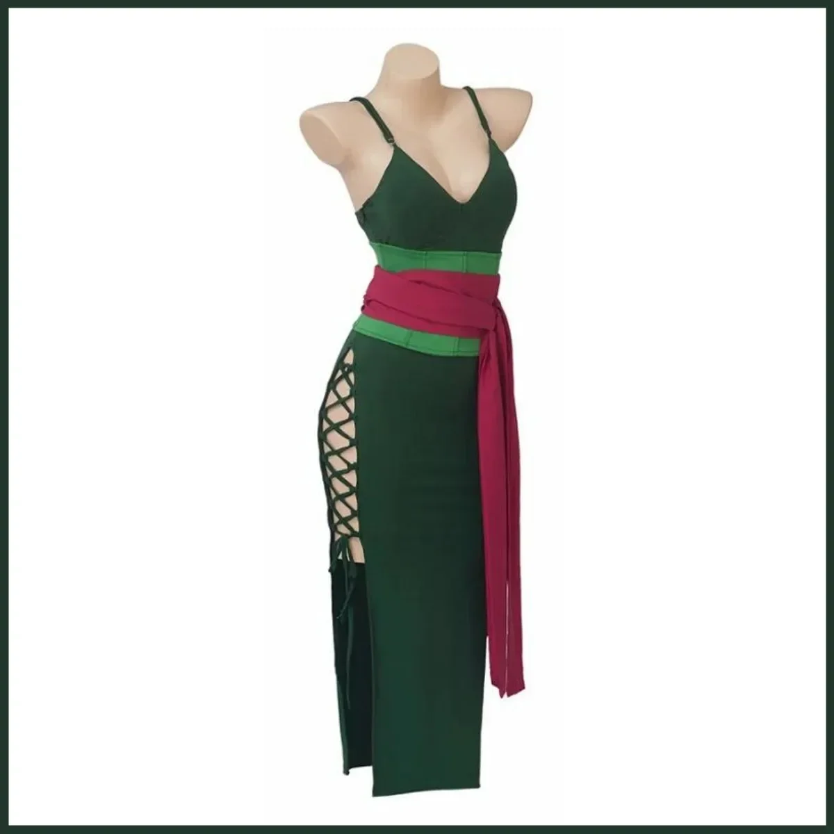 Anime Roronoa Zoro Cosplay Cos - Anime Zoro Cosplay Female ulasan dan harga