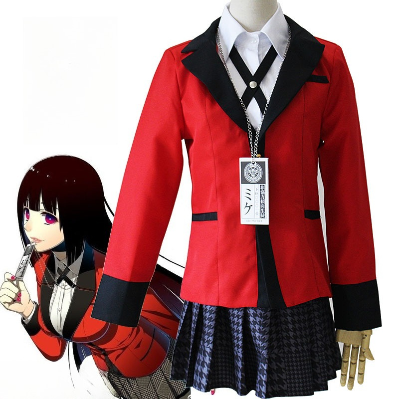 Anime Kakegurui Jabami Yumeko  - Anime Cosplay Kakegurui ulasan dan harga
