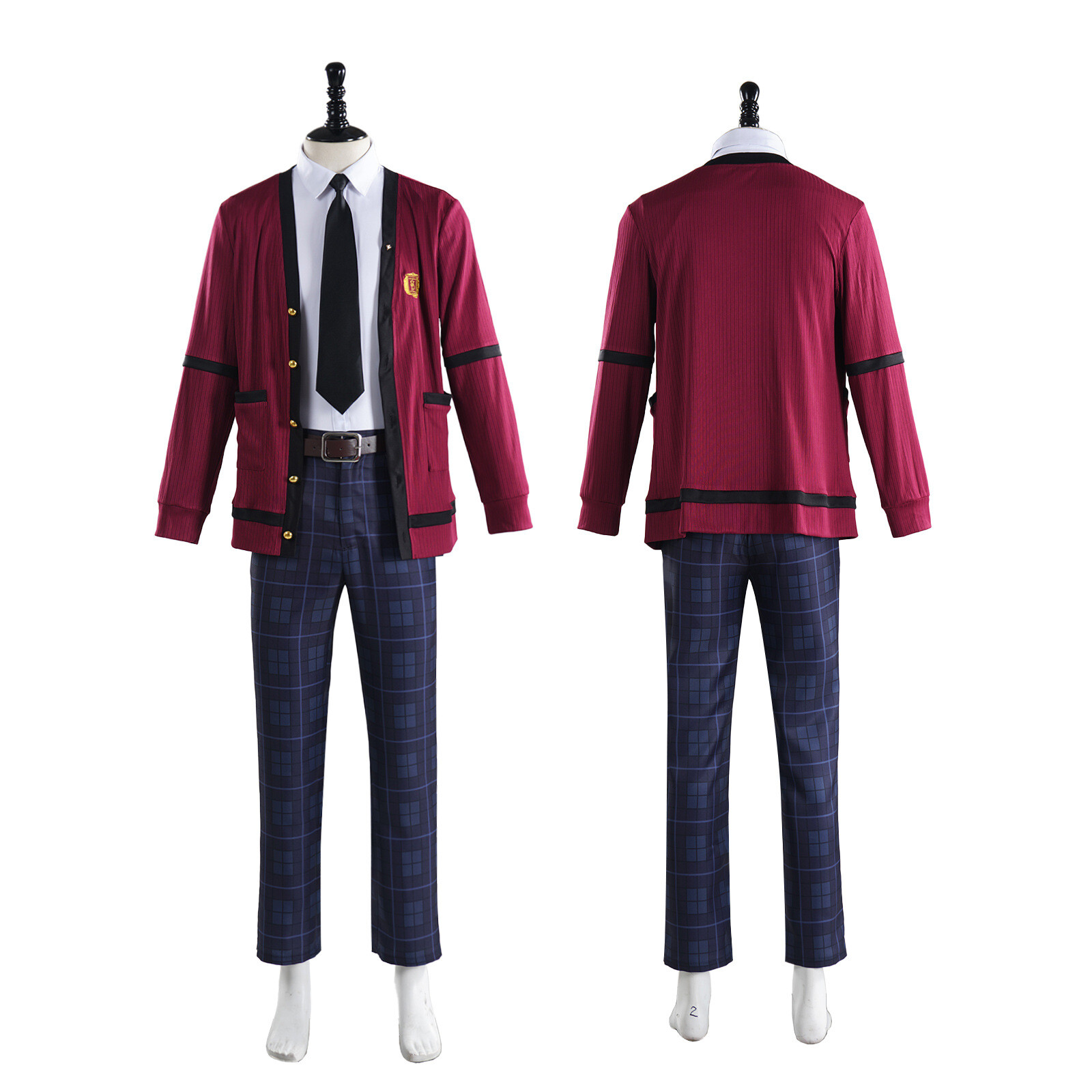 Fulujiacos Suzui Ryota Cosplay - Anime Cosplay Kakegurui ulasan dan harga