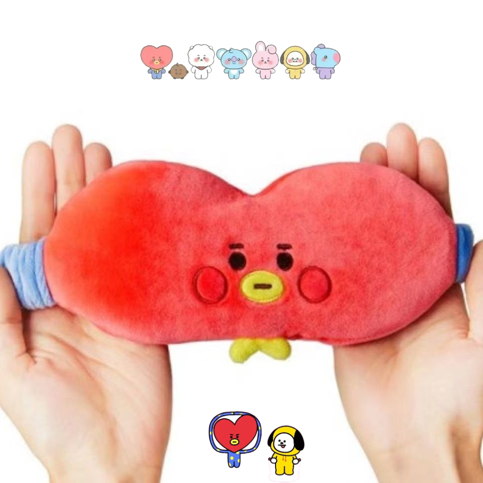 BT21 cartoon cute plush doll e - Anime Cosplay With Mask ulasan dan harga