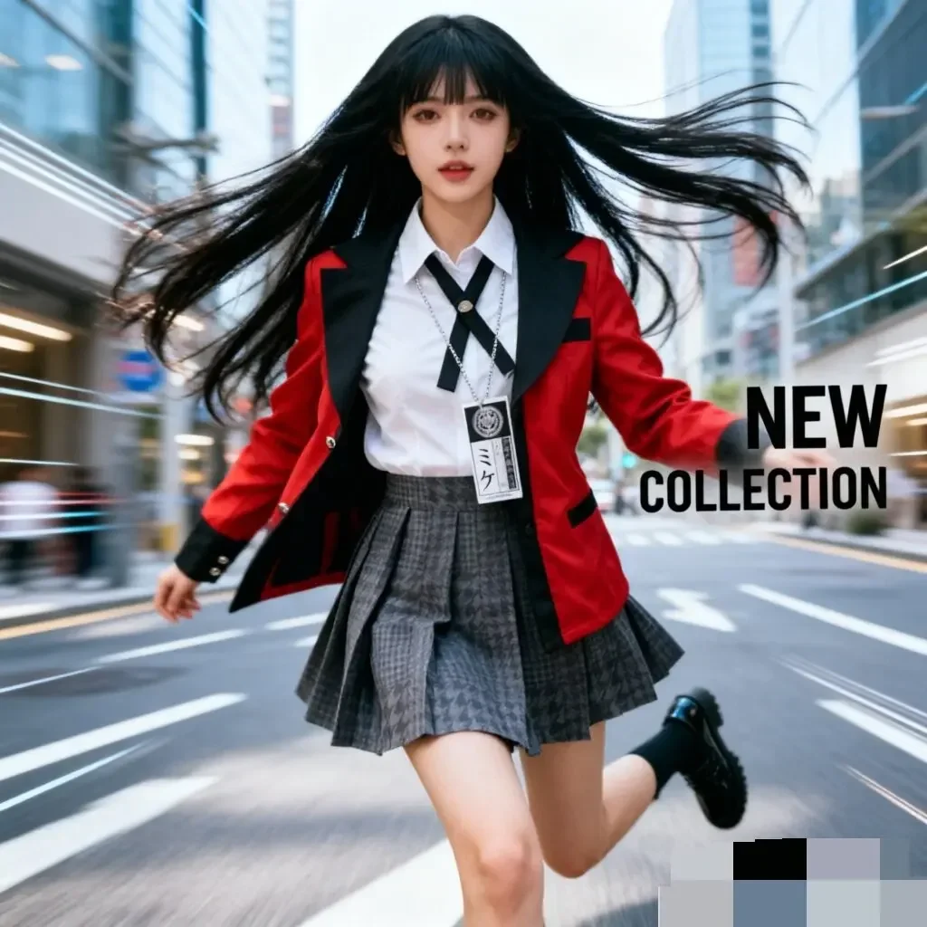Anime Kakegurui Jabami Yumeko  - Anime Cosplay Kakegurui ulasan dan harga