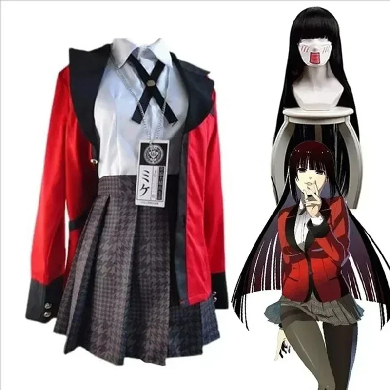 Anime Kakegurui Jabami Yumeko  - Anime Cosplay Kakegurui ulasan dan harga