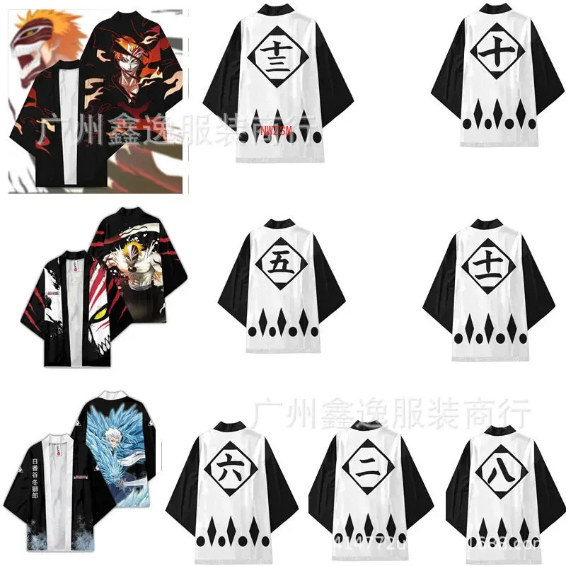 Anime Bleach Gotei 13 Division - Bleach Captain Coat ulasan dan harga