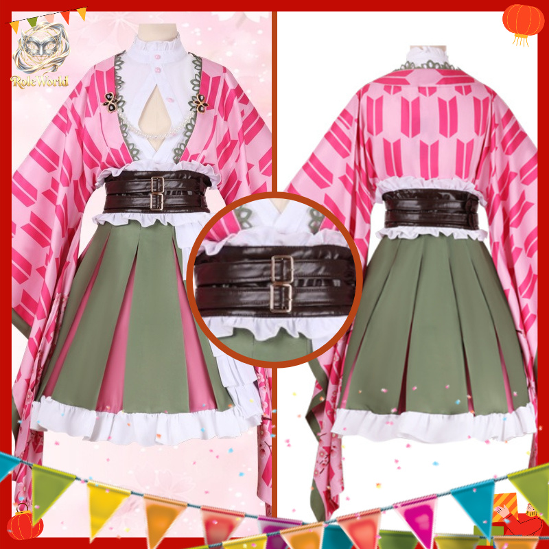 Mitsuri Kanroji 5th Anniversar - Anime Cosplay Maid ulasan dan harga