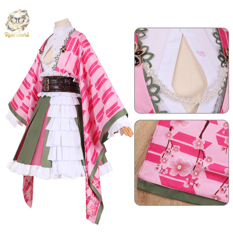 Mitsuri Kanroji 5th Anniversar - Anime Cosplay Maid ulasan dan harga