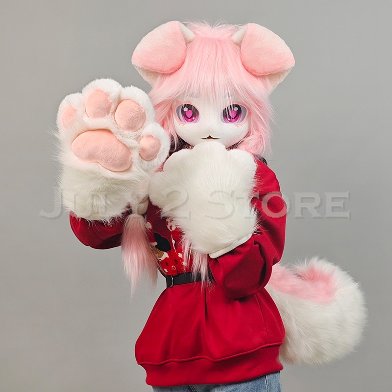 July 2 Store Fursuit Head Kigu - Anime Cosplay With Mask ulasan dan harga