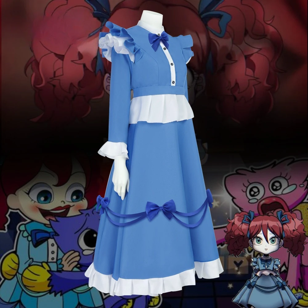 The Poppy Cosplay Costume Dres - Anime Cosplay Maid ulasan dan harga