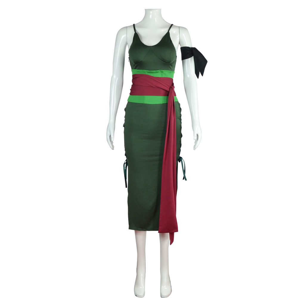 Anime Roronoa Zoro Cosplay Cos - Anime Zoro Cosplay Female ulasan dan harga