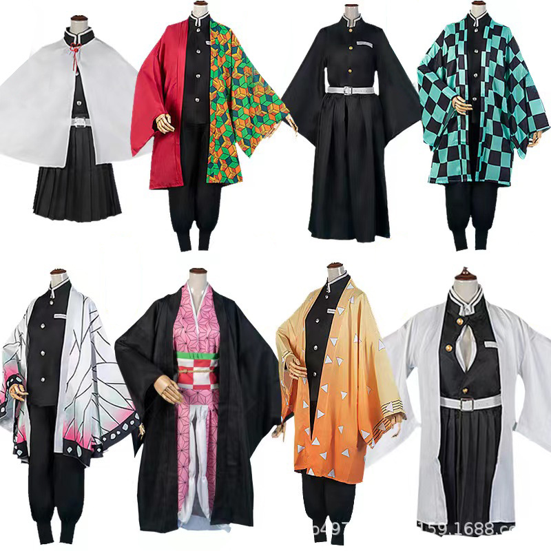 Halloween costumes for Demon S - Anime Cosplay Tanjiro ulasan dan harga