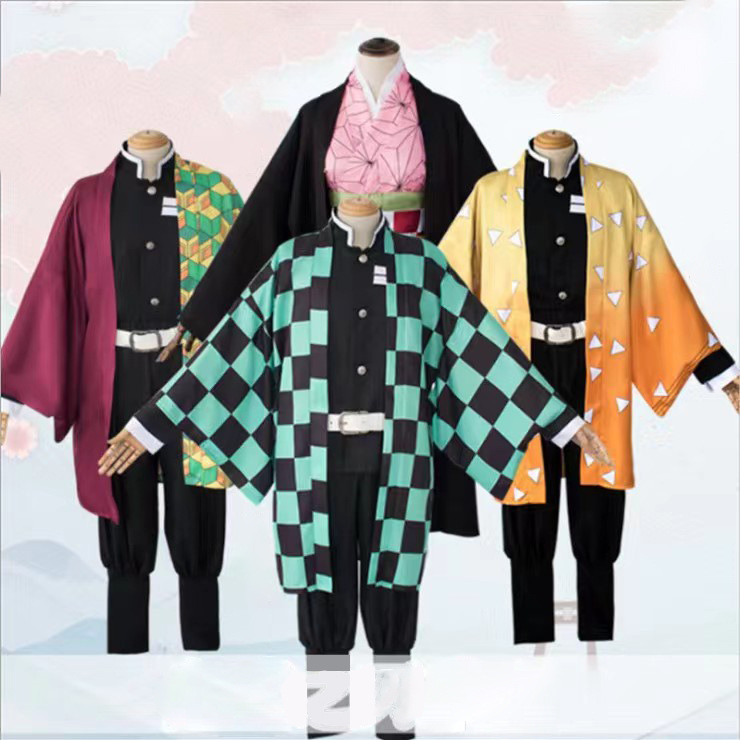 Halloween costumes for Demon S - Anime Cosplay Tanjiro ulasan dan harga