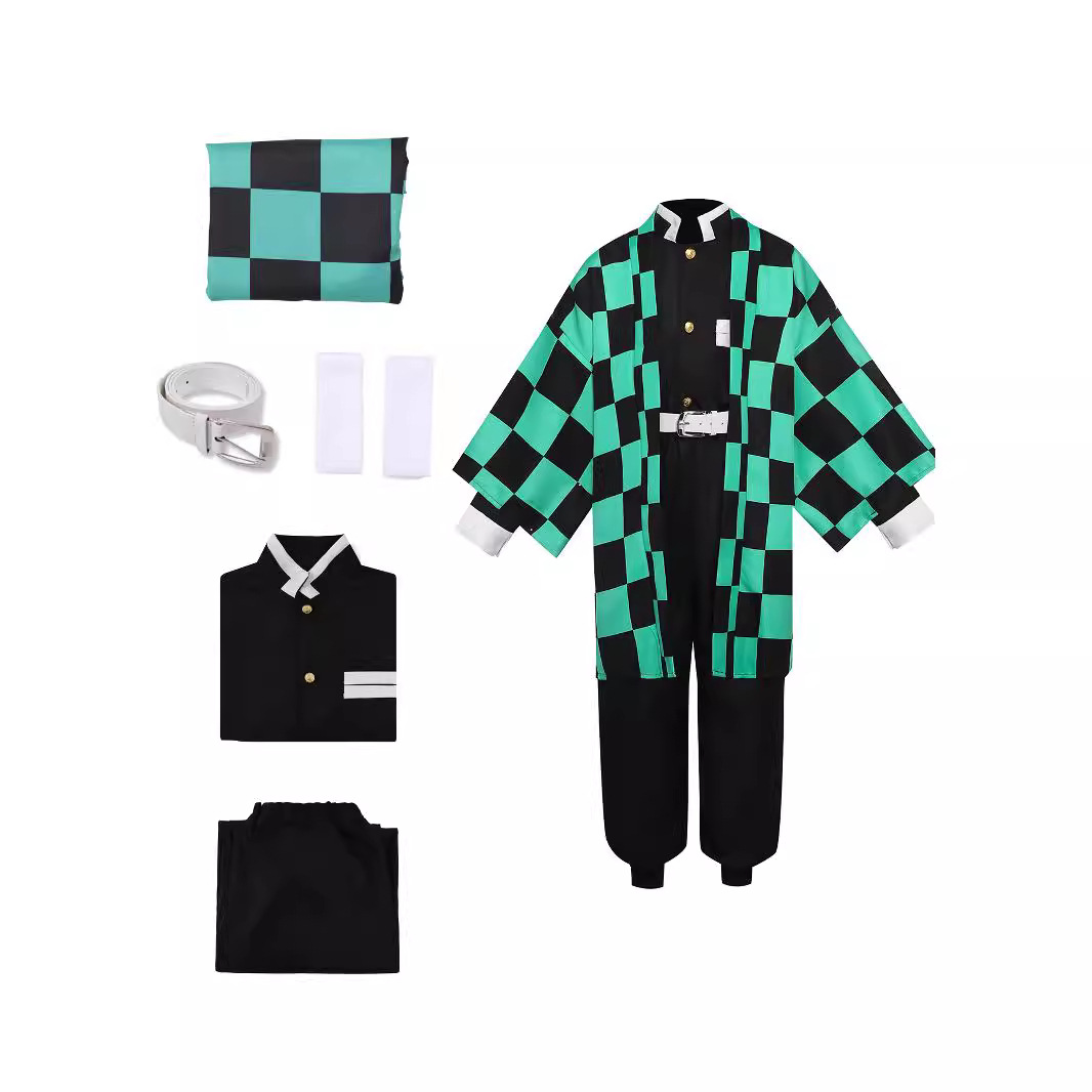 Halloween costumes for Demon S - Anime Cosplay Tanjiro ulasan dan harga