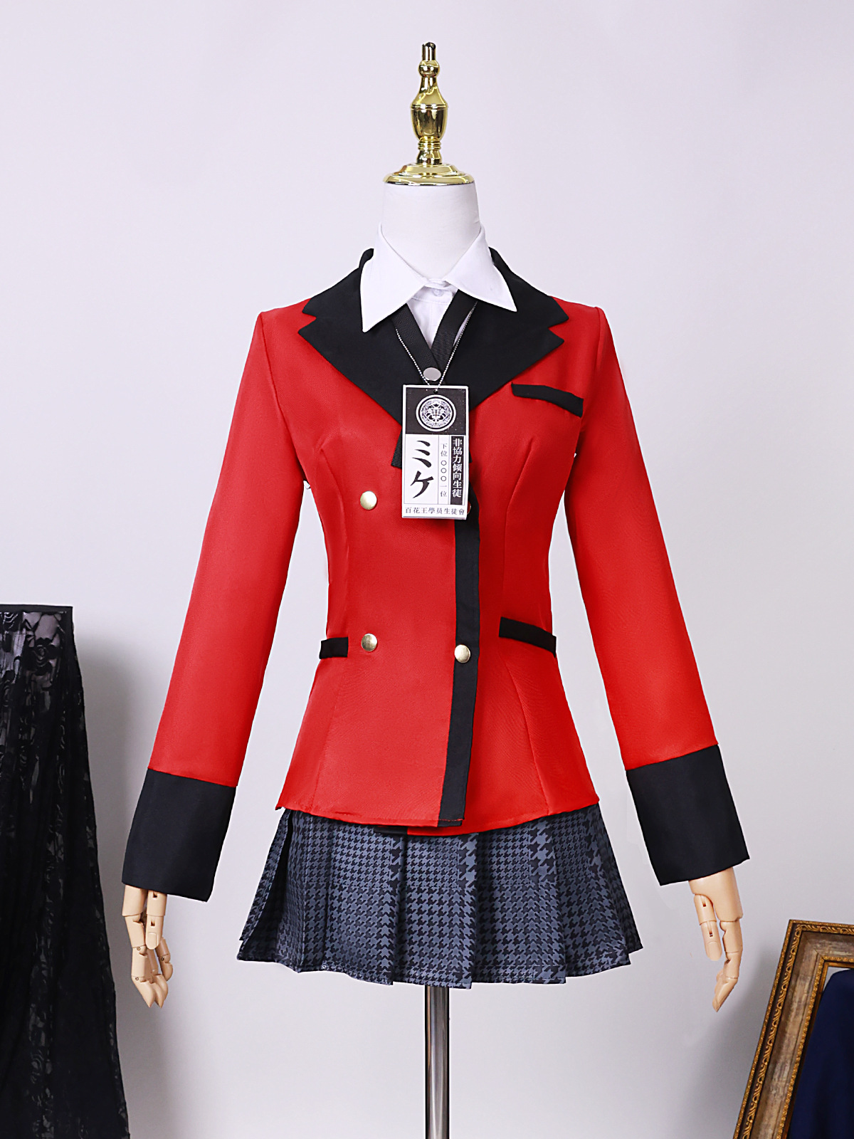 Kakegurui Cosplay Costume Yume - Anime Cosplay Kakegurui ulasan dan harga