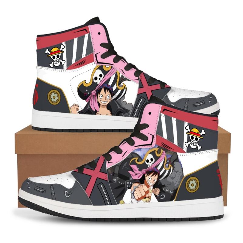 One Piece Anime High Top Shoes - Anime Zoro Cosplay Female ulasan dan harga