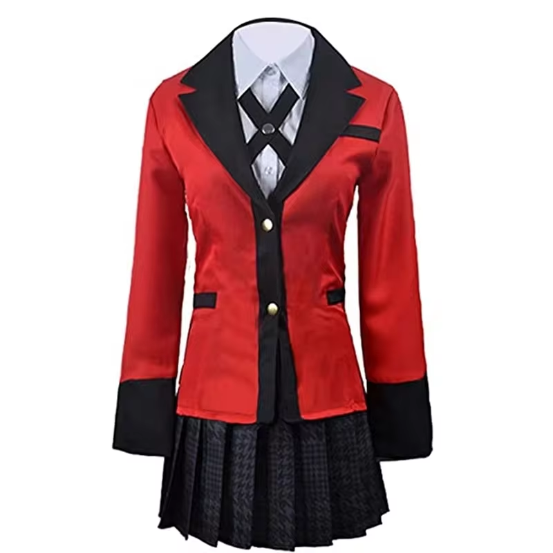 Kakegurui Jabami Yumeko Cospla - Anime Cosplay Kakegurui ulasan dan harga