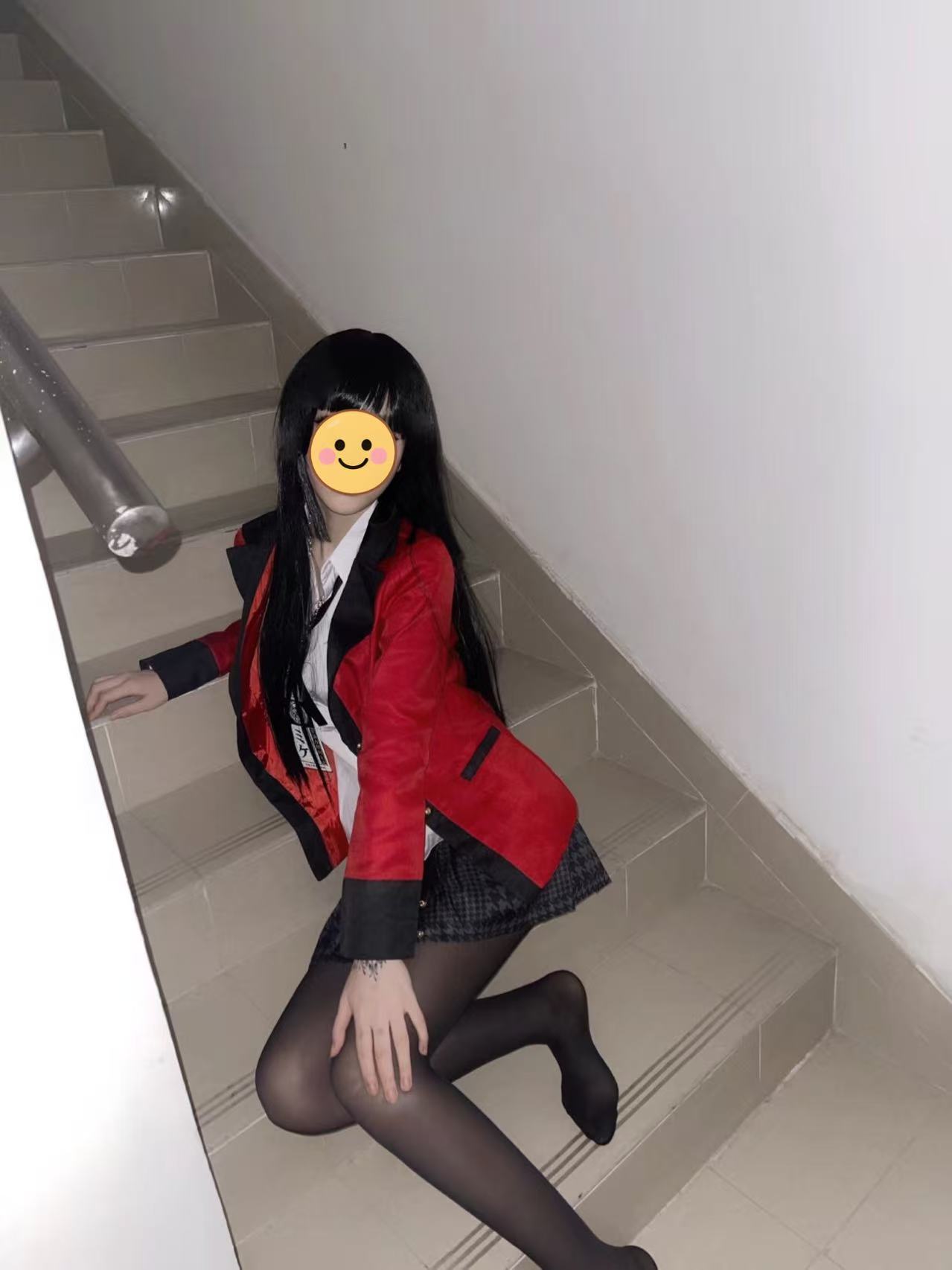 Jabami Yumeko Cosplay Costume  - Anime Cosplay Kakegurui ulasan dan harga