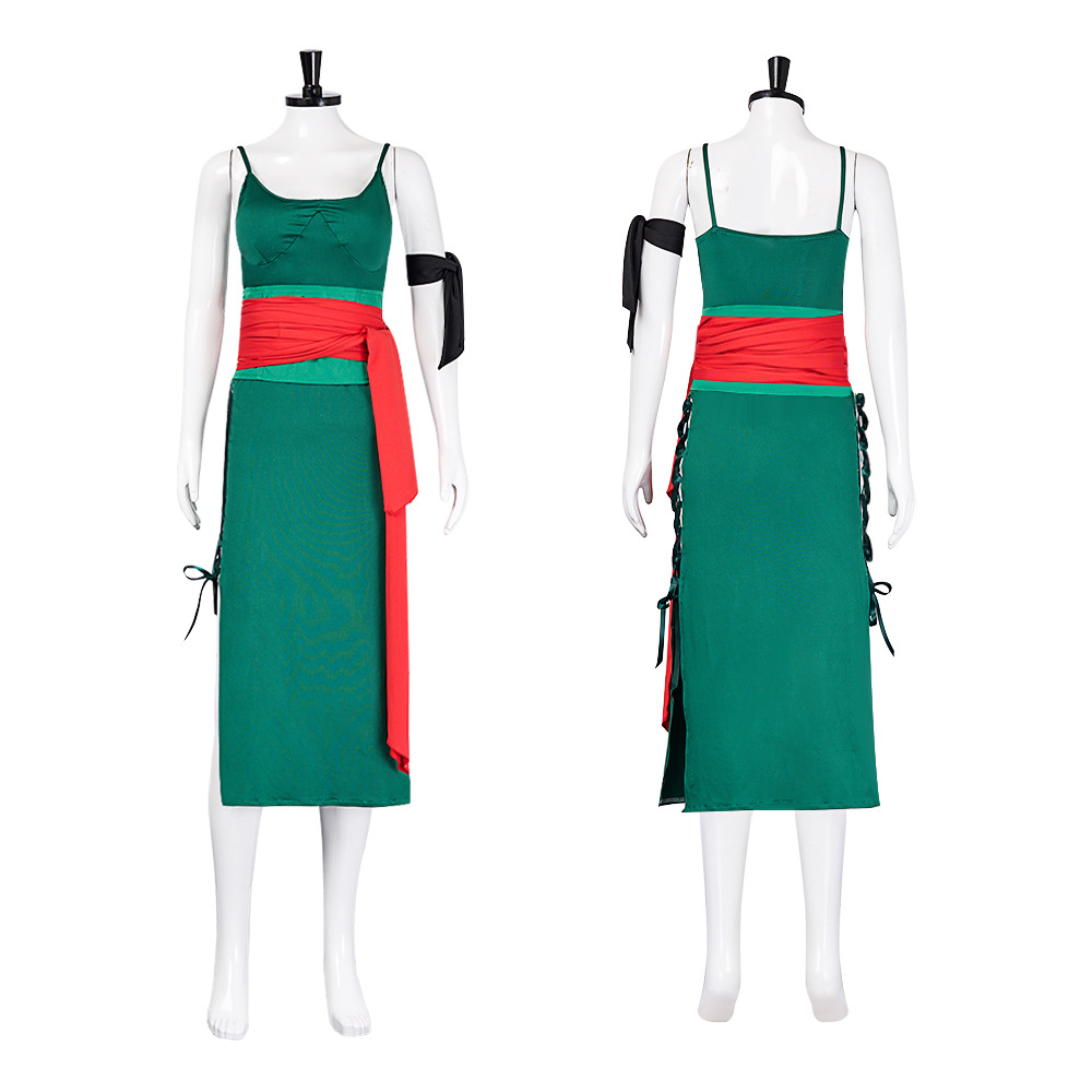 Rule 63 Cosplay Costume: Femal - Anime Zoro Cosplay Female ulasan dan harga