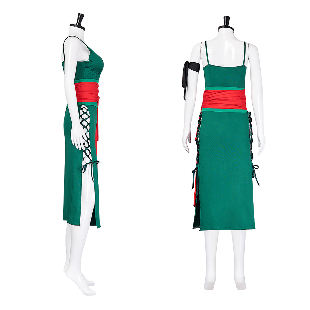 Rule 63 Cosplay Costume: Femal - Anime Zoro Cosplay Female ulasan dan harga