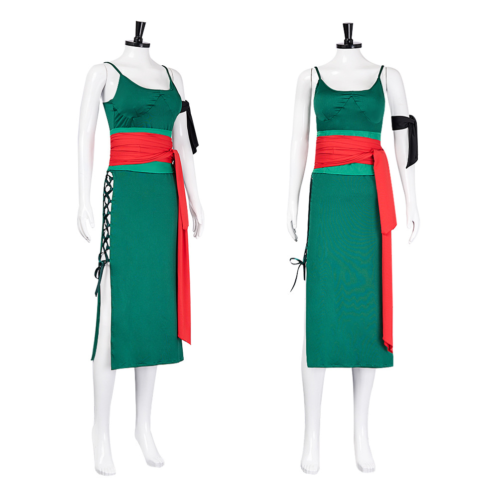 Rule 63 Cosplay Costume: Femal - Anime Zoro Cosplay Female ulasan dan harga